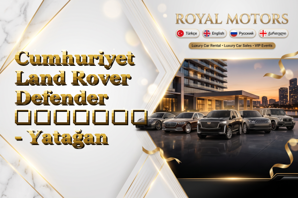 Cumhuriyet Land Rover Defender გაყიდვა - Yatağan