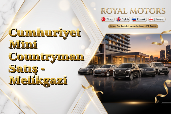 Cumhuriyet Mini Countryman Satış - Melikgazi