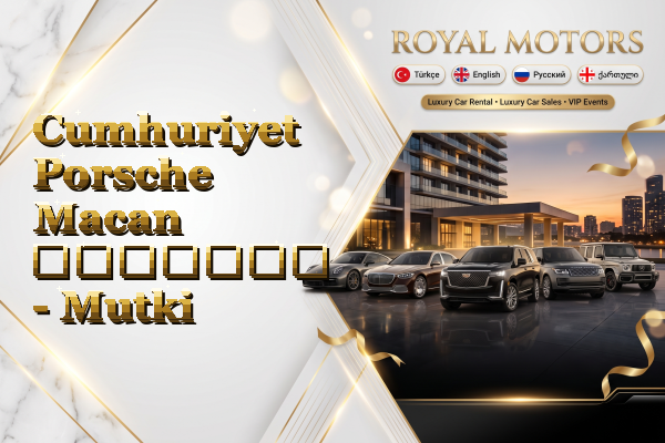 Cumhuriyet Porsche Macan გაყიდვა - Mutki