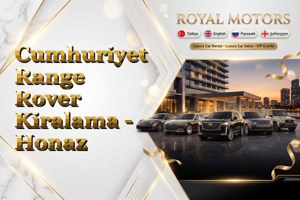 Cumhuriyet Range Rover Kiralama - Honaz