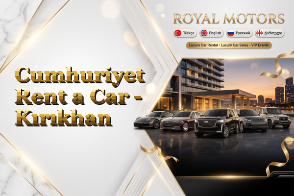 Cumhuriyet Rent a Car - Kırıkhan