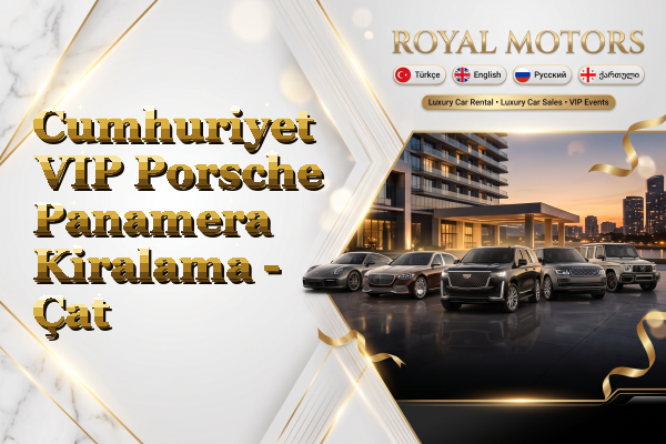 Cumhuriyet VIP Porsche Panamera Kiralama - Çat