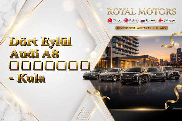 Dört Eylül Audi A8 გაყიდვა - Kula