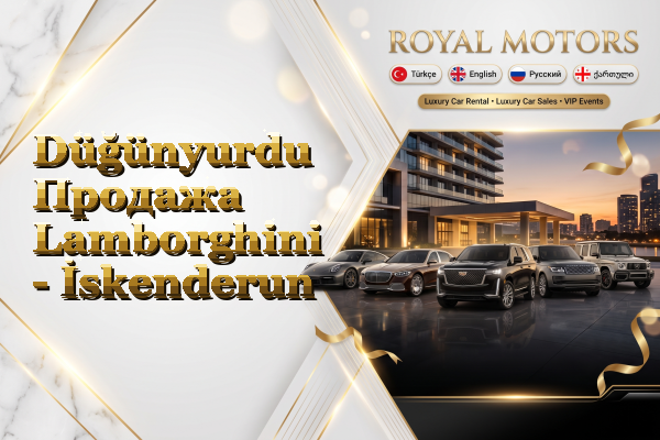 Düğünyurdu Продажа Lamborghini - İskenderun