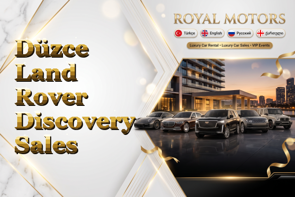 Düzce Land Rover Discovery Sales
