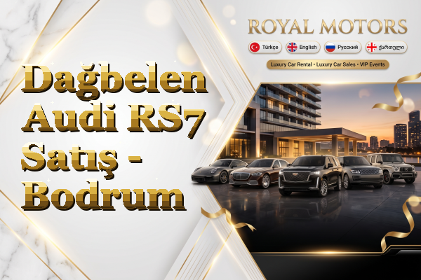 Dağbelen Audi RS7 Satış - Bodrum