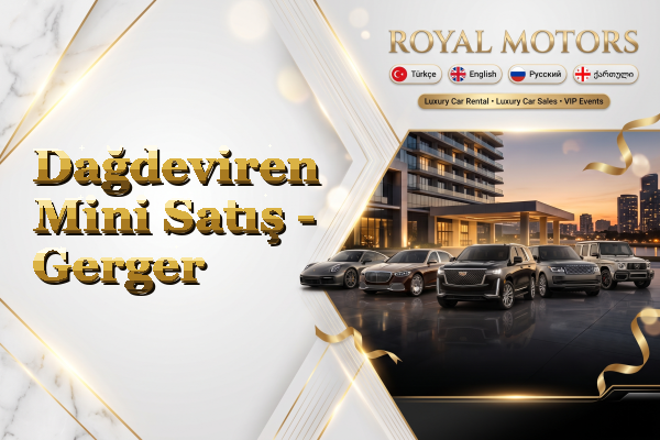 Dağdeviren Mini Satış - Gerger