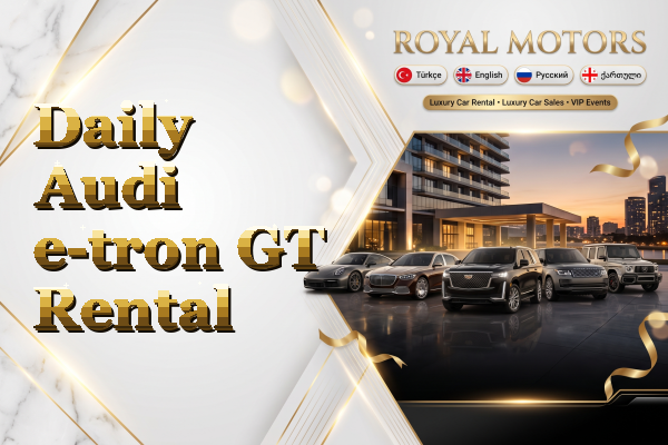 Daily Audi e-tron GT Rental