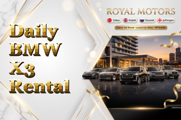 Daily BMW X3 Rental