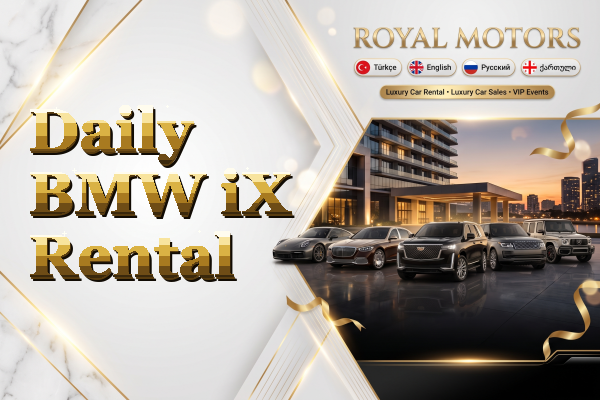 Daily BMW iX Rental