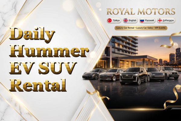 Daily Hummer EV SUV Rental
