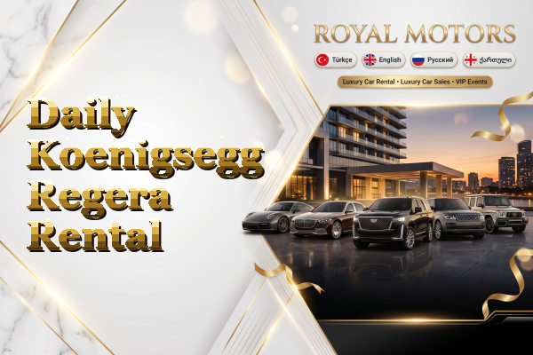 Daily Koenigsegg Regera Rental