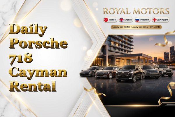 Daily Porsche 718 Cayman Rental