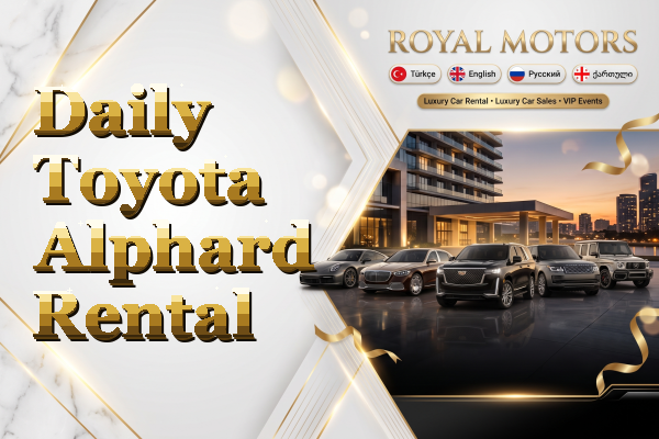 Daily Toyota Alphard Rental