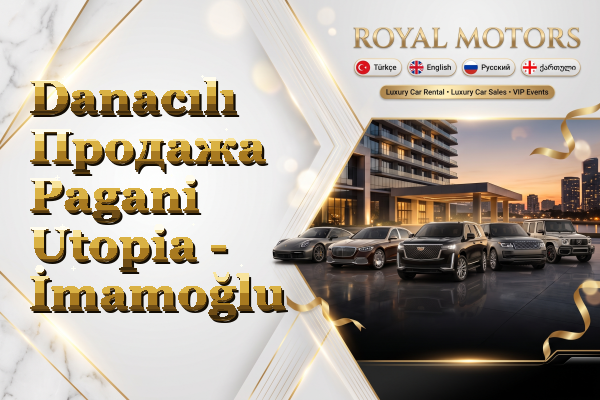Danacılı Продажа Pagani Utopia - İmamoğlu