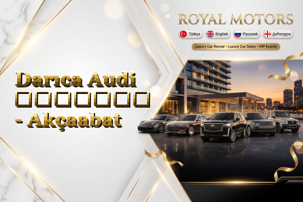 Darıca Audi გაყიდვა - Akçaabat