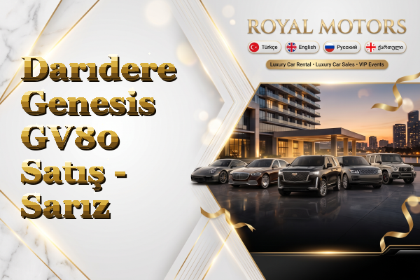 Darıdere Genesis GV80 Satış - Sarız