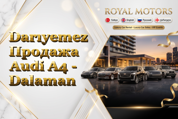 Darıyemez Продажа Audi A4 - Dalaman
