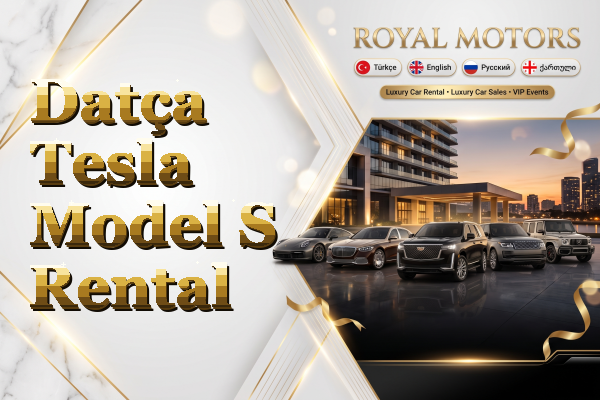 Datça Tesla Model S Rental
