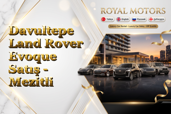 Davultepe Land Rover Evoque Satış - Mezitli