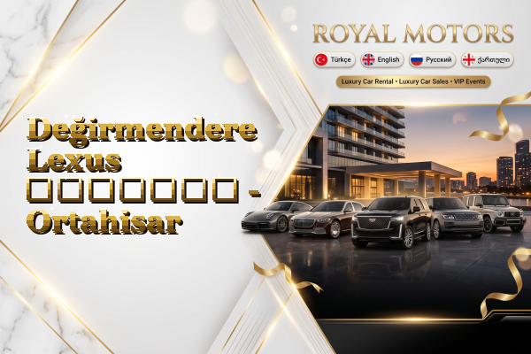 Değirmendere Lexus გაყიდვა - Ortahisar