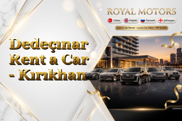 Dedeçınar Rent a Car - Kırıkhan