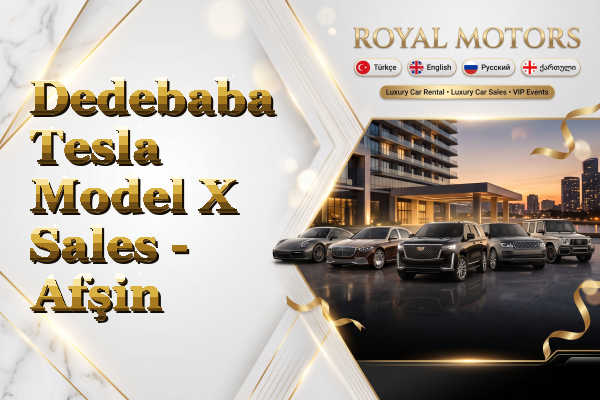 Dedebaba Tesla Model X Sales - Afşin
