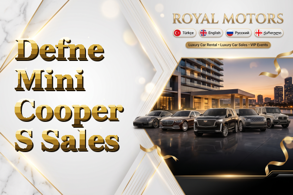 Defne Mini Cooper S Sales