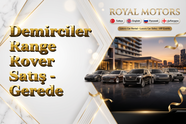 Demirciler Range Rover Satış - Gerede