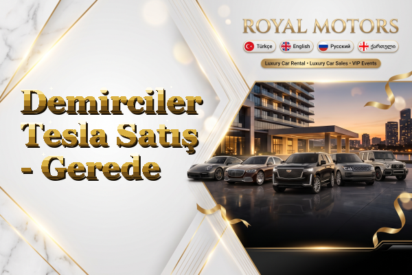 Demirciler Tesla Satış - Gerede