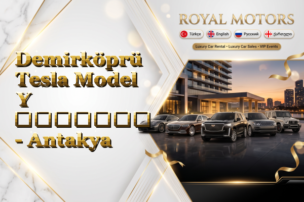 Demirköprü Tesla Model Y გაყიდვა - Antakya