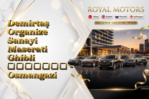 Demirtaş Organize Sanayi Maserati Ghibli გაყიდვა - Osmangazi