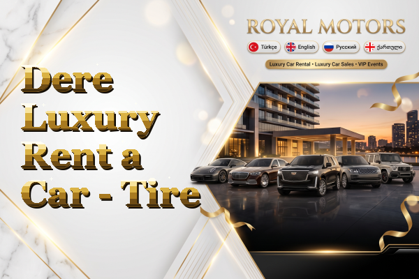 Dere Luxury Rent a Car - Tire