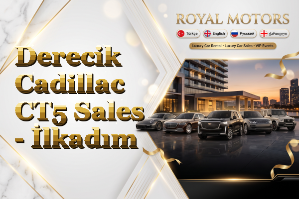 Derecik Cadillac CT5 Sales - İlkadım