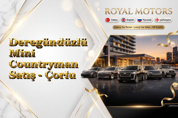 Deregündüzlü Mini Countryman Satış - Çorlu