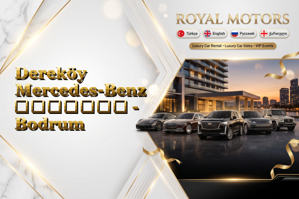 Dereköy Mercedes-Benz გაყიდვა - Bodrum