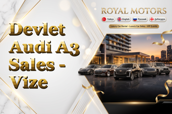 Devlet Audi A3 Sales - Vize
