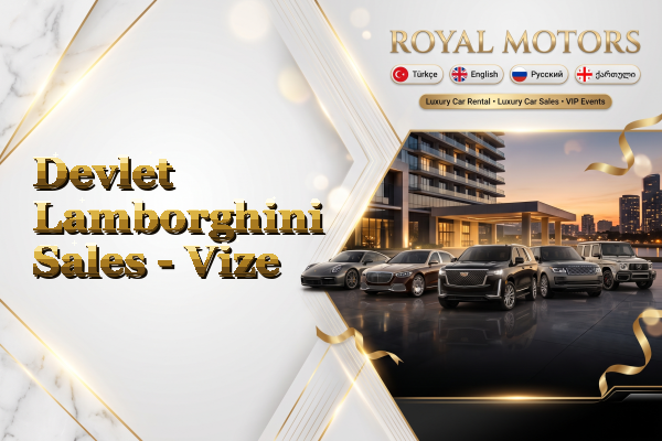 Devlet Lamborghini Sales - Vize