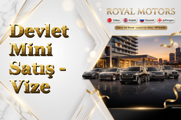 Devlet Mini Satış - Vize
