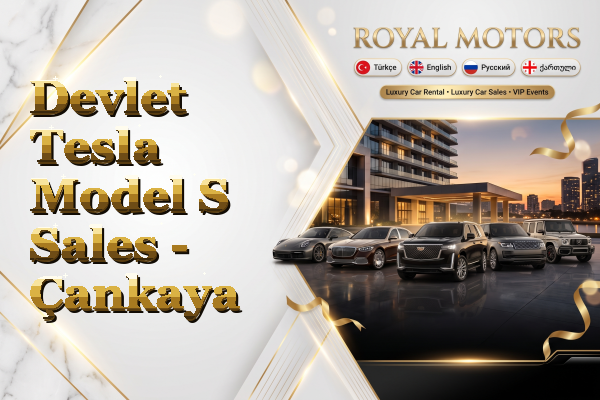 Devlet Tesla Model S Sales - Çankaya