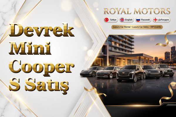 Devrek Mini Cooper S Satış