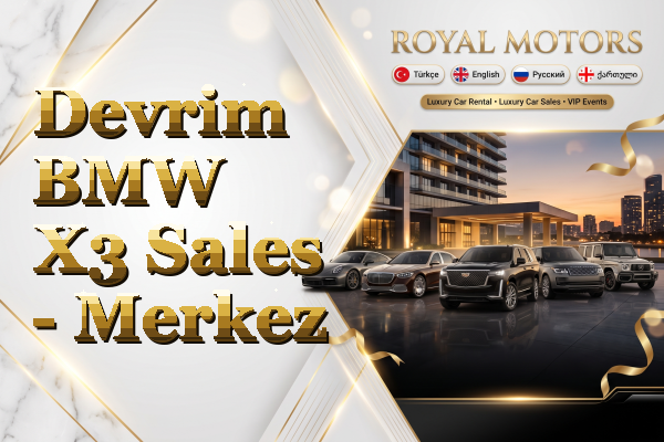Devrim BMW X3 Sales - Merkez