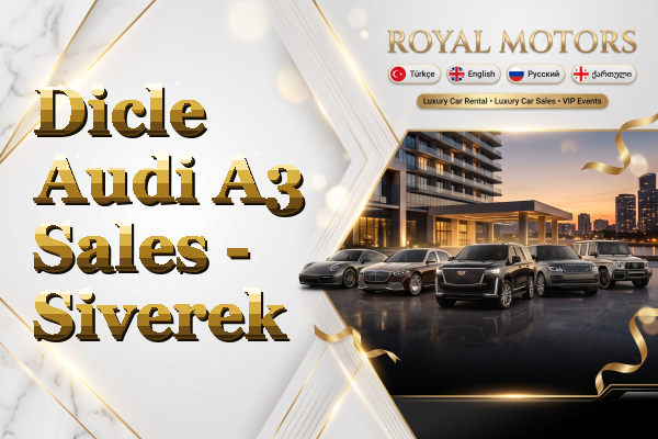 Dicle Audi A3 Sales - Siverek