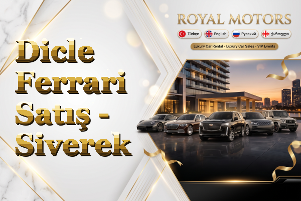 Dicle Ferrari Satış - Siverek