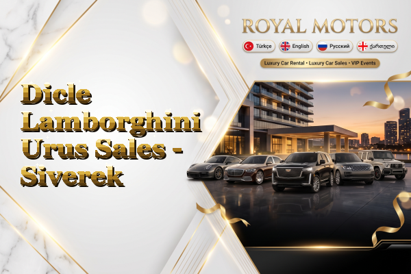 Dicle Lamborghini Urus Sales - Siverek