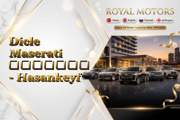 Dicle Maserati გაყიდვა - Hasankeyf