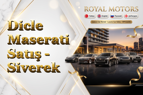 Dicle Maserati Satış - Siverek