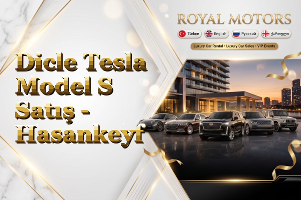 Dicle Tesla Model S Satış - Hasankeyf
