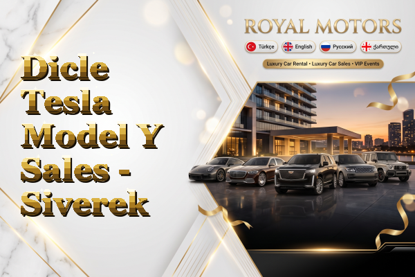 Dicle Tesla Model Y Sales - Siverek