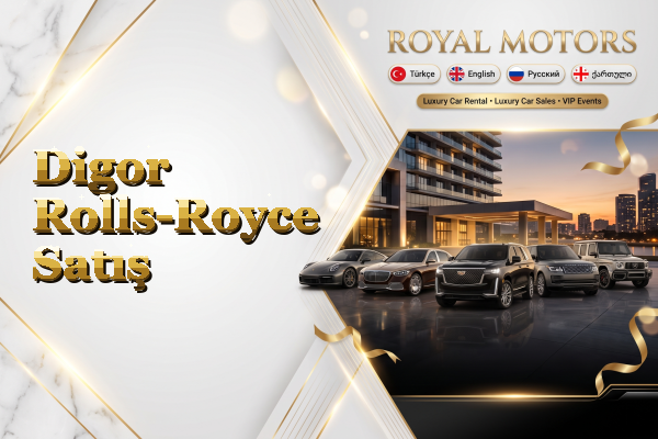Digor Rolls-Royce Satış